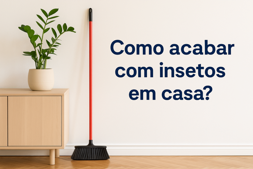 como Acabar com Insetos em casa